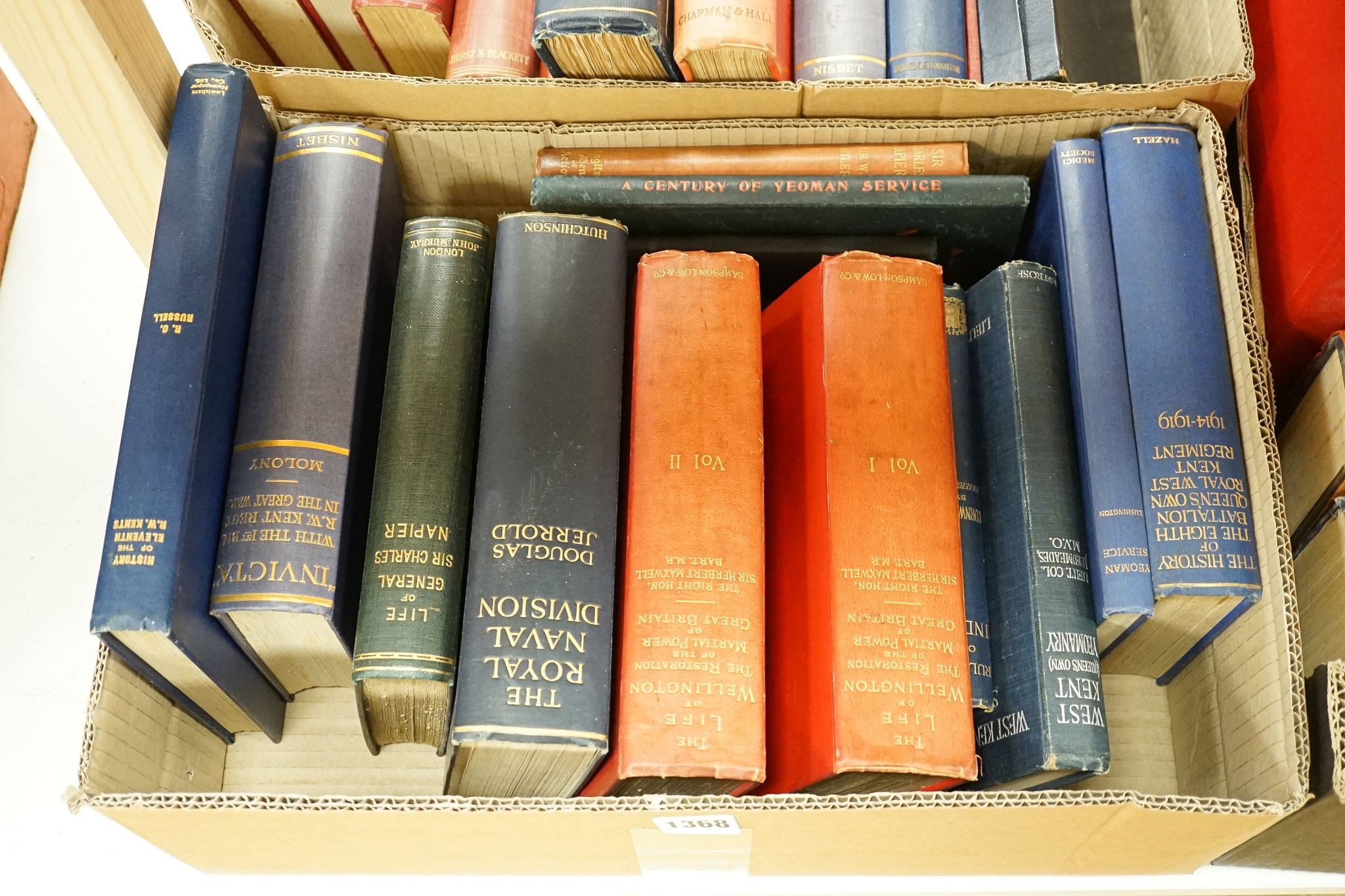 A collection of 34 military works, various